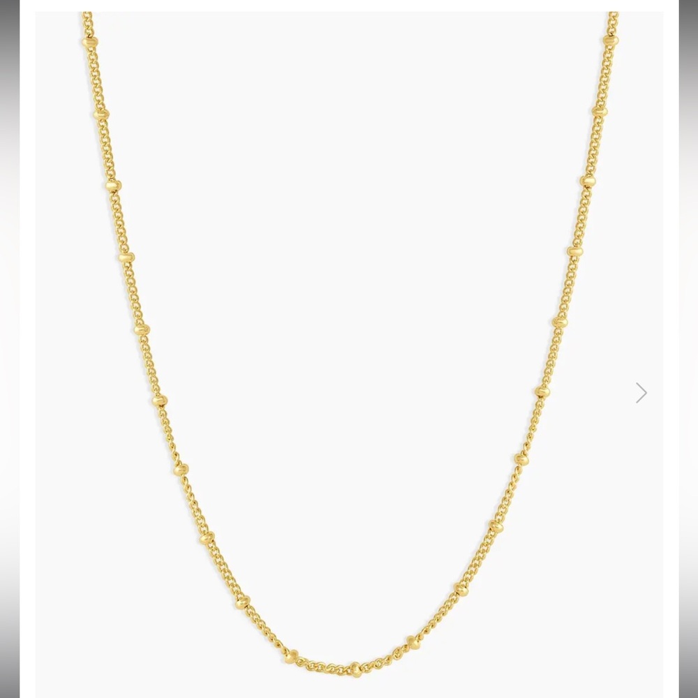 Gorjana Gold Necklace Elegant Chain Jewelry